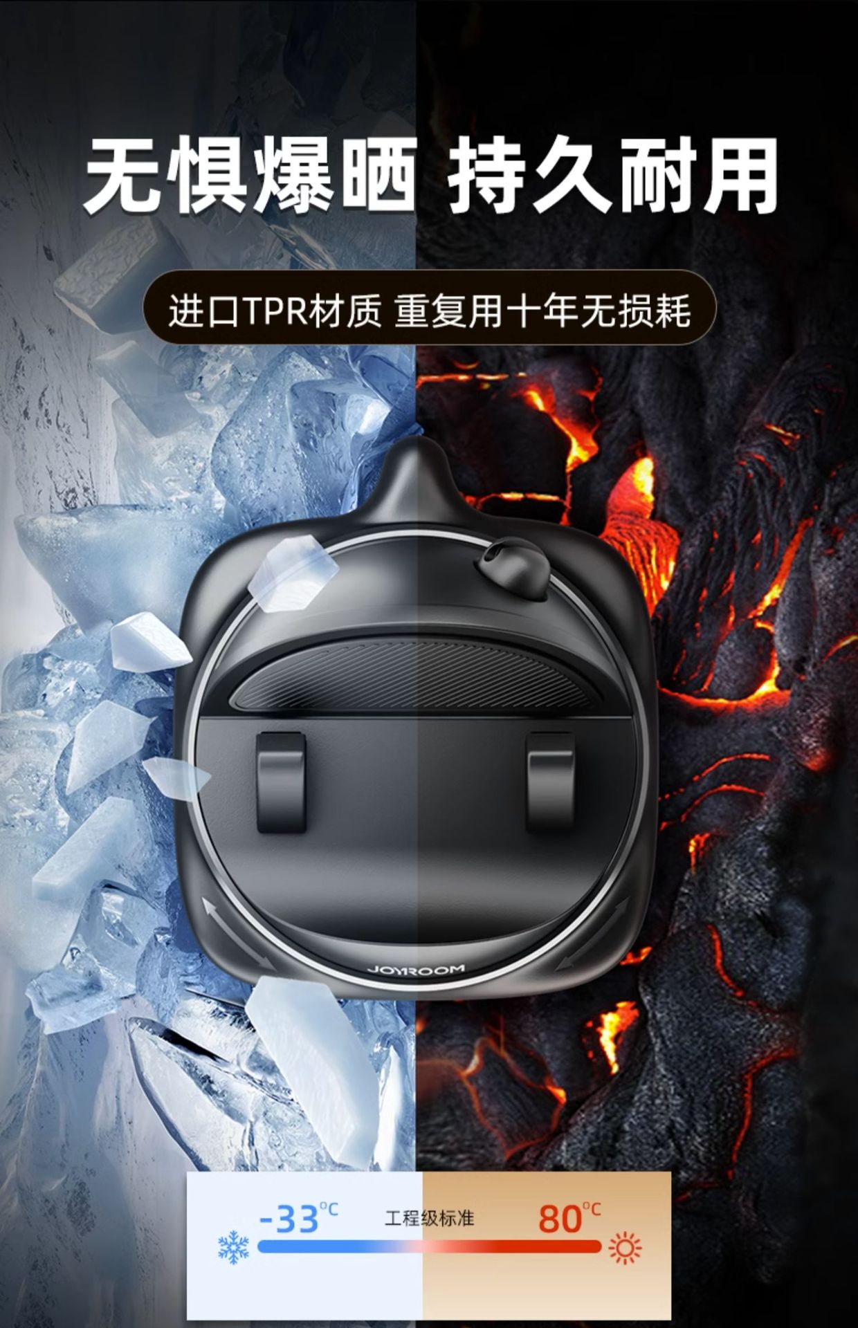 新款导航专用车载手机架支架高级防滑垫万能固定汽车内黑科技详情27