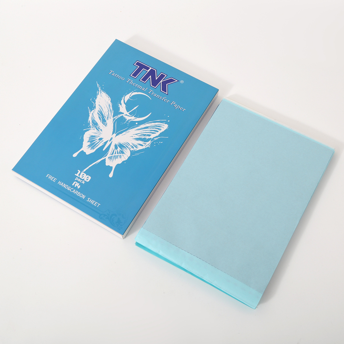 高清线条蓝色纹身转印纸写实图案清晰刺青打印手描机转复印纸器材详情5