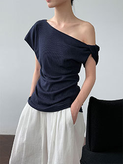 Luxi American 9-inch slightly flared jeans for women, 2025 Summer New style casual loose wide-leg pants with a drape, 68326 pic 3