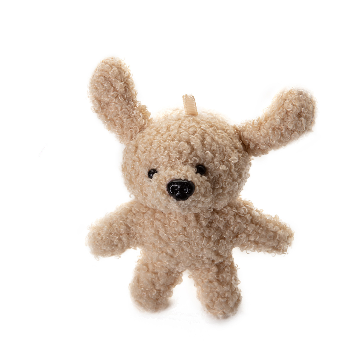 新款卡通可爱卷毛泰迪熊公仔挂件 创意钥匙扣包包挂件 饰品衣服鞋子配饰详情18