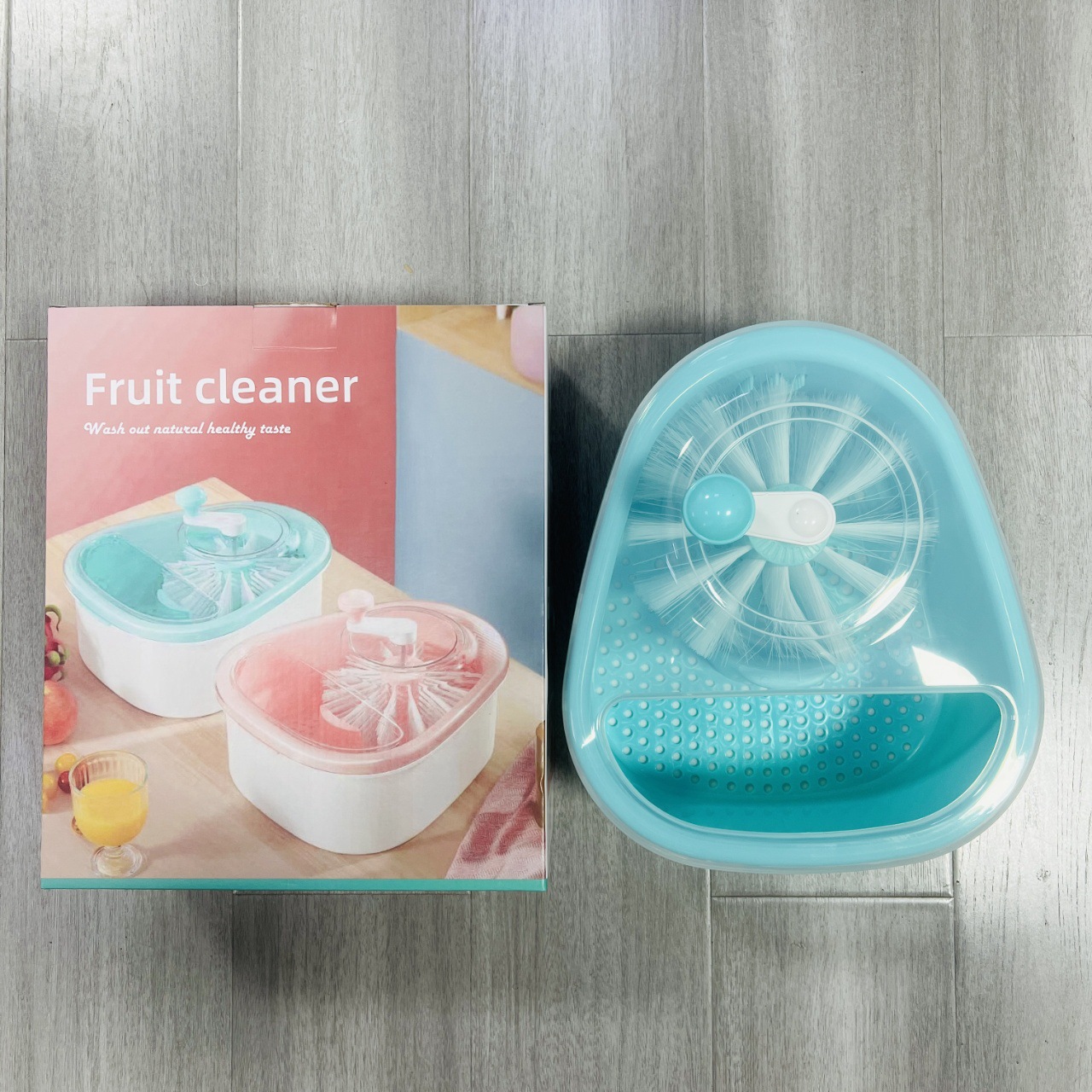 洗水果神器免手洗果蔬清洗机去农残物去污渍洗蔬菜沥水篮厂家直销详情2