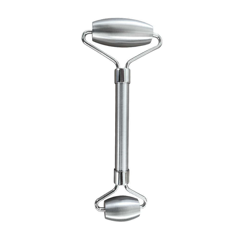 shanilak facial massager, stainless steel massage double-head roller, cold compress double-head roller, stainless steel double-head roller pic 2