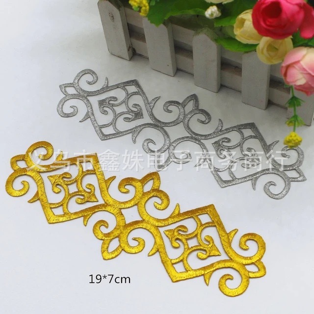 DIY clothing accessories, embroidery stickers, back adhesive stickers, heat stamps, and performance accessories pic 2