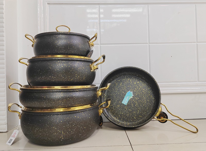 11pcs Turkish-style Granite Nonstick cookwarese pic 5