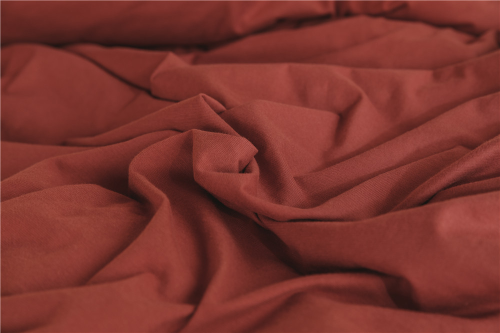 ins Japanese-style solid color all-cotton knitted cotton four-piece set, skin-friendly nude sleeping plain double-layer Indian cotton bed sheet pic 77