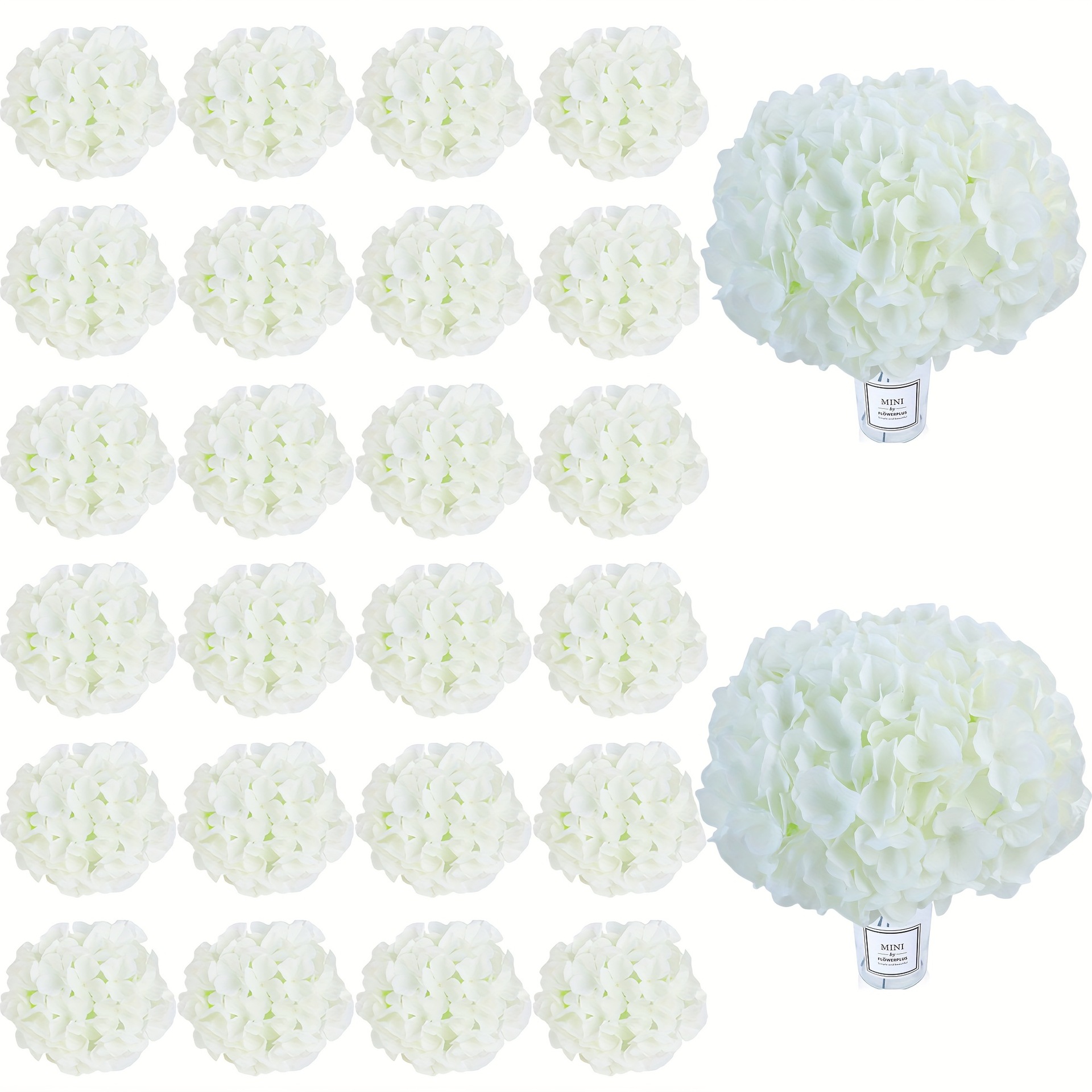 亚马逊热卖仿真花大绣球花头花朵婚庆装饰插花装饰婚礼吊顶Temu代详情20