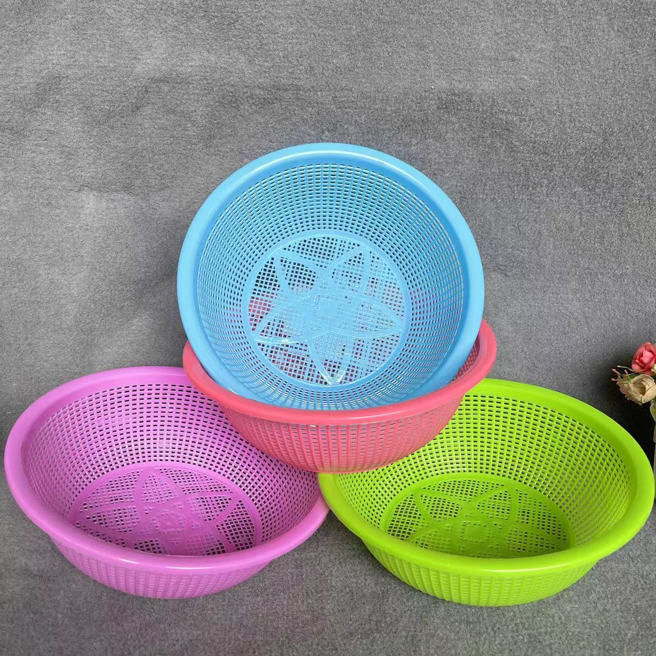 【 Zone 3-9 】 Five-star rice basket 400 yuan per piece, kitchen plastic rice washing and sieving, fruit basket, vegetable basket, fruit basket, washing fruit basket, washing vegetable basin, fruit basin, vegetable basket, washing rice basket pic 2