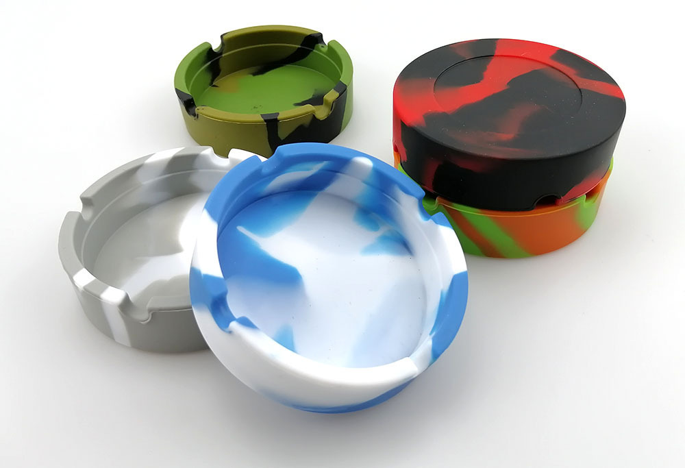 高颜值硅胶烟灰缸防摔耐用详情2