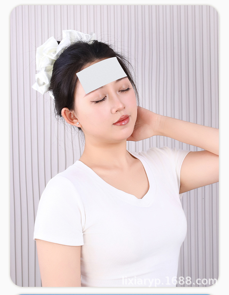 卡通风格款冰凉贴降温神器清凉冰贴夏天手机物理制冷退热散热学生详情17