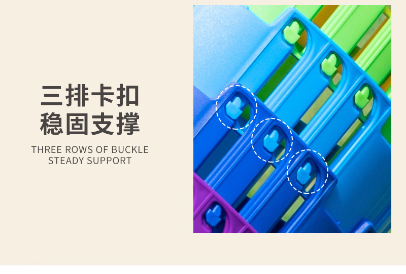 厂家户外彩虹折叠凳子便携椅子可调节伸缩凳火车伸缩小凳子详情11