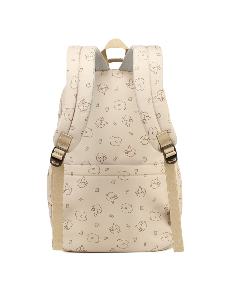 新款简约值耐脏轻便初中生书包大容量高颜值初高中大学生校园书包详情17