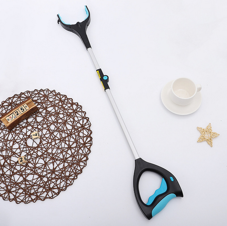 跨境专供可折叠家用抓取器可锁定可90°旋转grap it伸缩拾取工具详情6