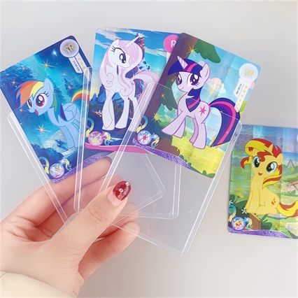 My Little Pony card case, card protection case, card film, thickened hard card case, dedicated storage, high-definition, transparent and bright pic 7