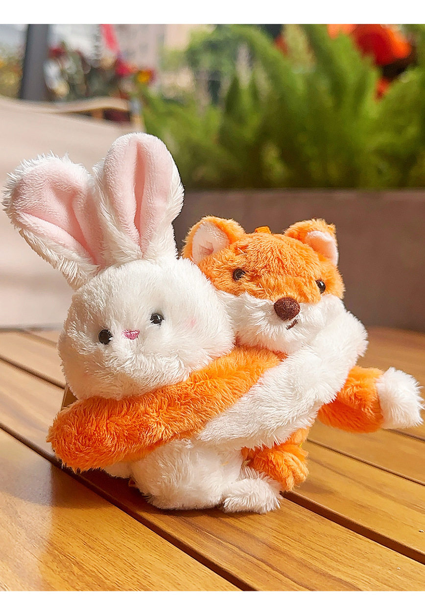 Best friend style puppy plush keychain schoolbag pendant pic 14