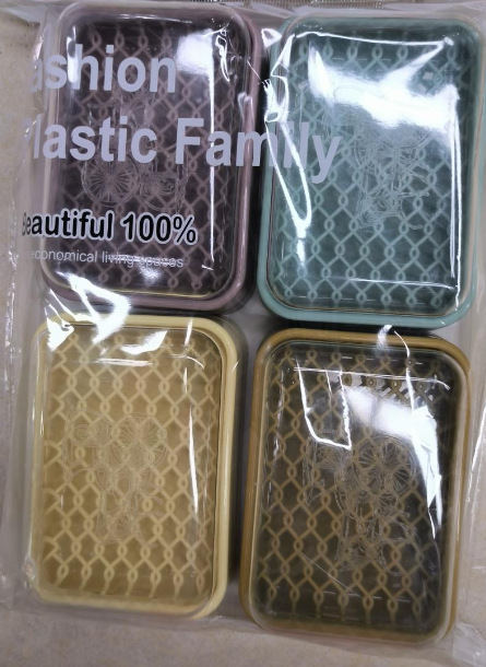 Draining soap box, cross-border no-punching soap box, new soap wall-mounted soap rack, no-hand-rubbing soap box pic 1