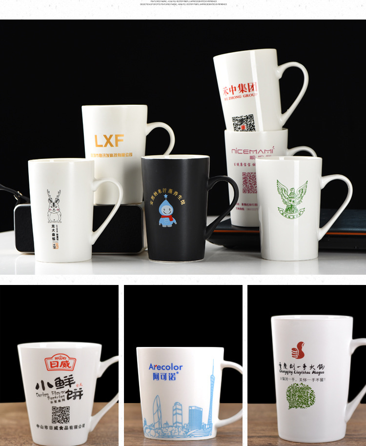 Creativo niños niños graduación taza de agua impresión de logotipo taza de regalo taza de café taza de cerámica taza de agua acompañante de regalo de mano pic 7