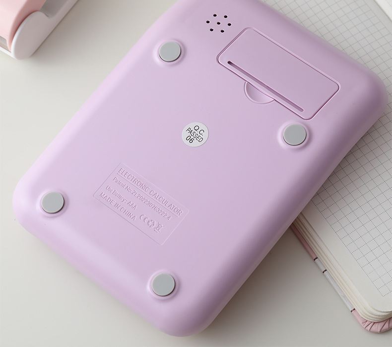 ins卡通可爱高颜计算器便携式学生学习办公室会计小型计算机详情18