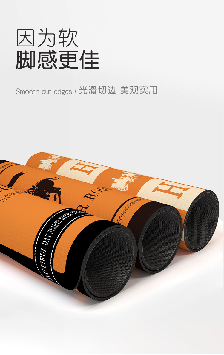 浴室地垫卫生间门口跨境防滑脚垫厕所入户硅藻泥吸水垫速干卡通家详情6