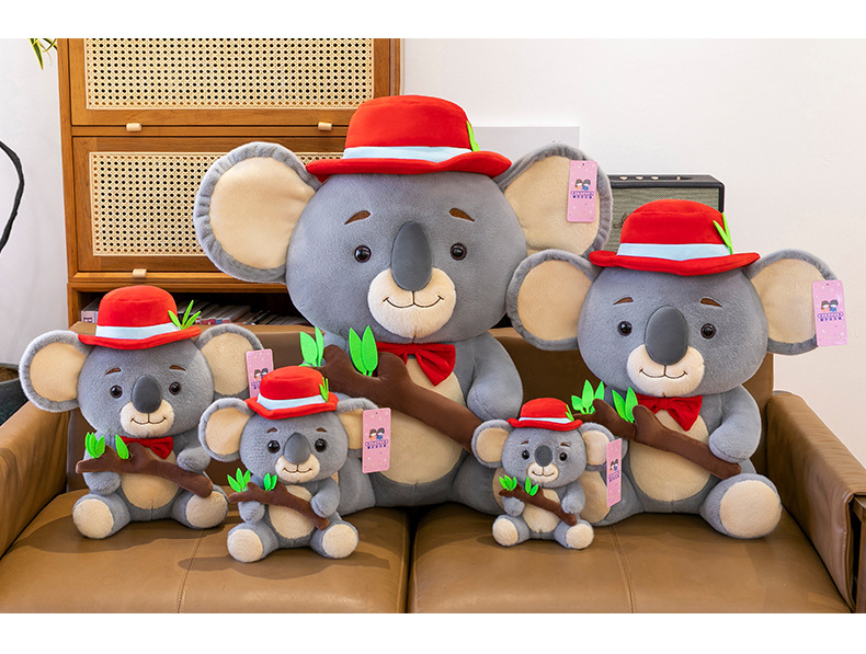 新款考拉公仔毛绒玩具可爱卡通树袋熊玩偶抓机娃娃送女生礼物娃娃详情16