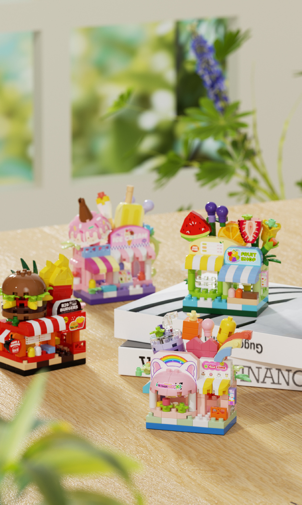 2026新款微颗粒城市街景积木小店摆件男孩女孩礼物拼装积木玩具详情5