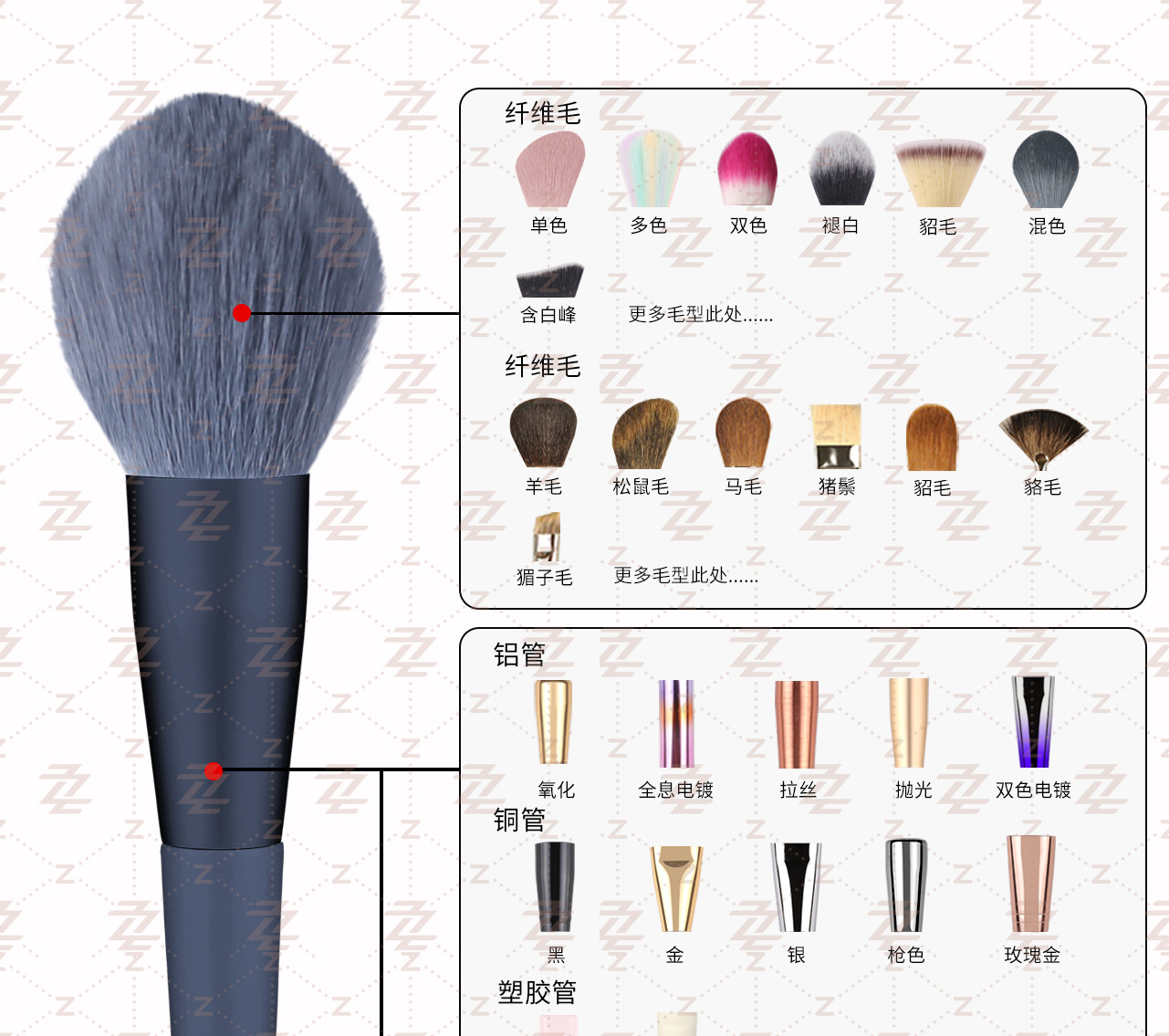 定制棉花糖粉扑干湿两用海绵气垫粉扑礼盒套装批发美容护肤彩妆工具详情1