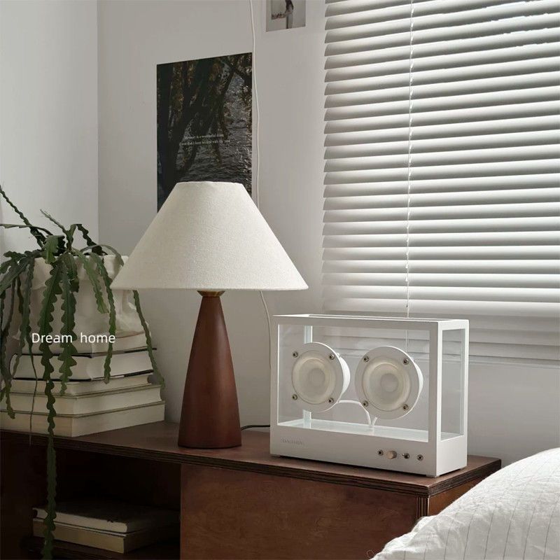 Chinese-style table lamp, simple American retro, European texture, new Chinese bedside lamp, bedroom and living room, modern and high-end feel pic 19
