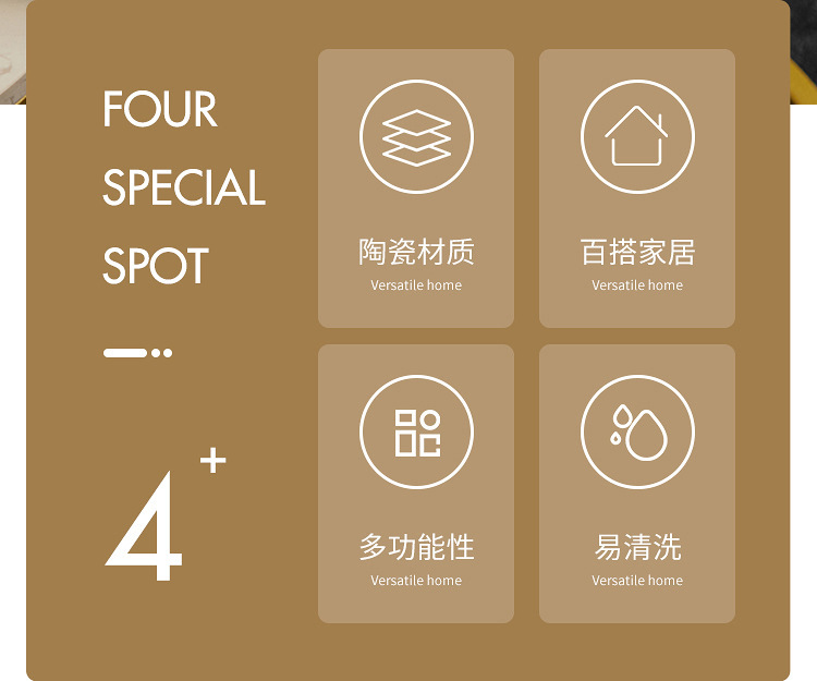 Ceramic gold and silver rabbit high foot plate, candy and bread tasting plate, creative pastry rack, cake tray, jewelry storage pic 2