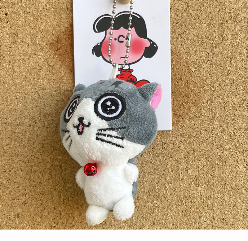 Plush toys, little cat dolls, cheese cat dolls, small mini keychains, cute and creative cartoon bag pendants pic 13