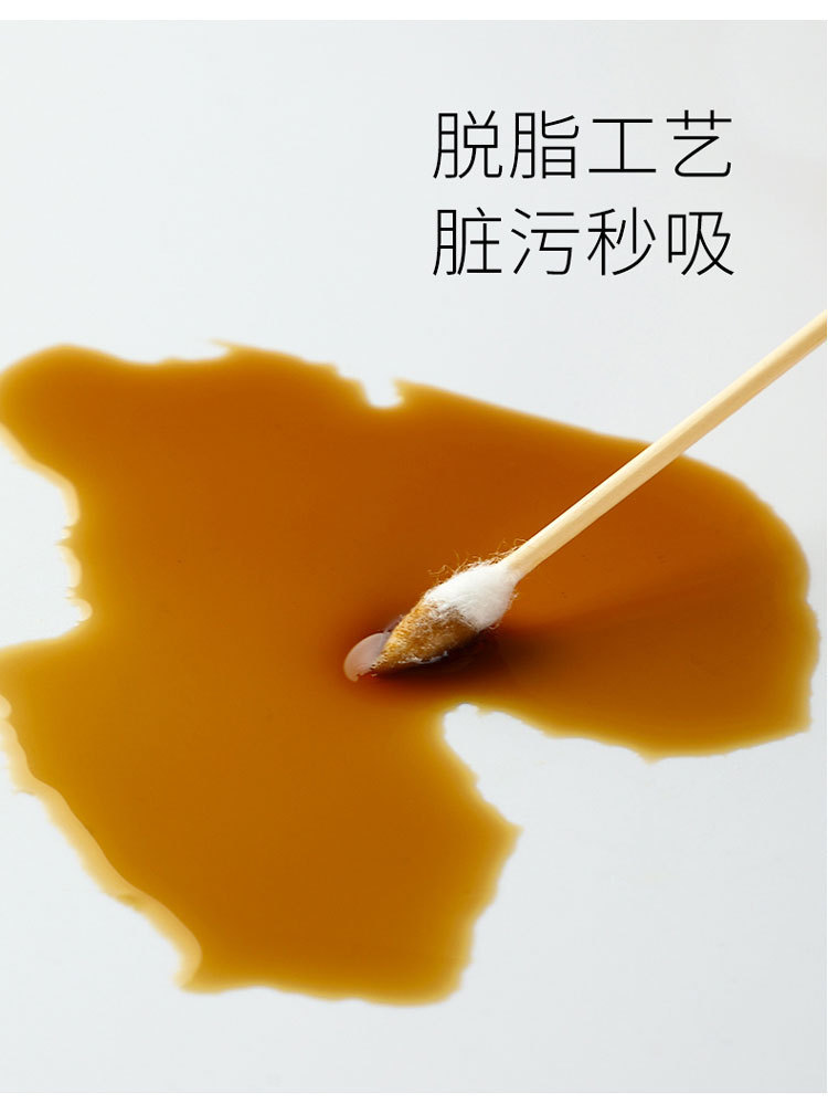 棉签木棒家用双头尖头掏耳朵棉棒一次性卫生化妆用棉签棉花棒详情9