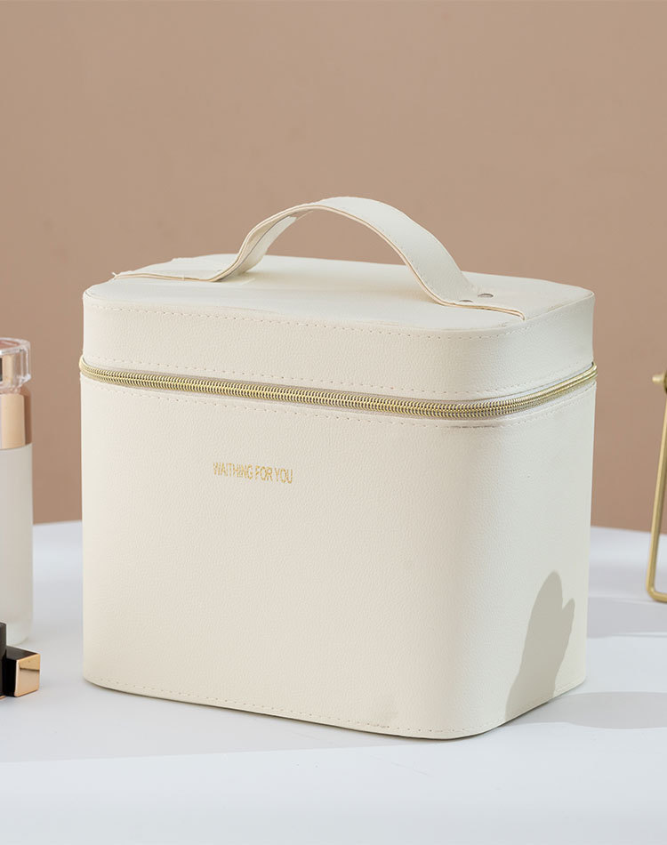 化妆包批发韩版新款大容量旅行便携手提PU专业化妆品收纳包化妆箱详情14