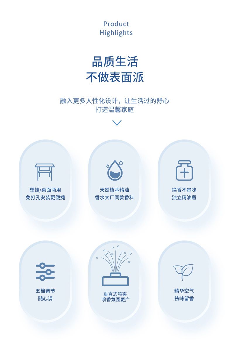 The automatic aroma diffuser, the long-lasting fragrance in the machine room, the air humidifier and freshener, the toilet deodorizer, and the indoor fragrance machine pic 4
