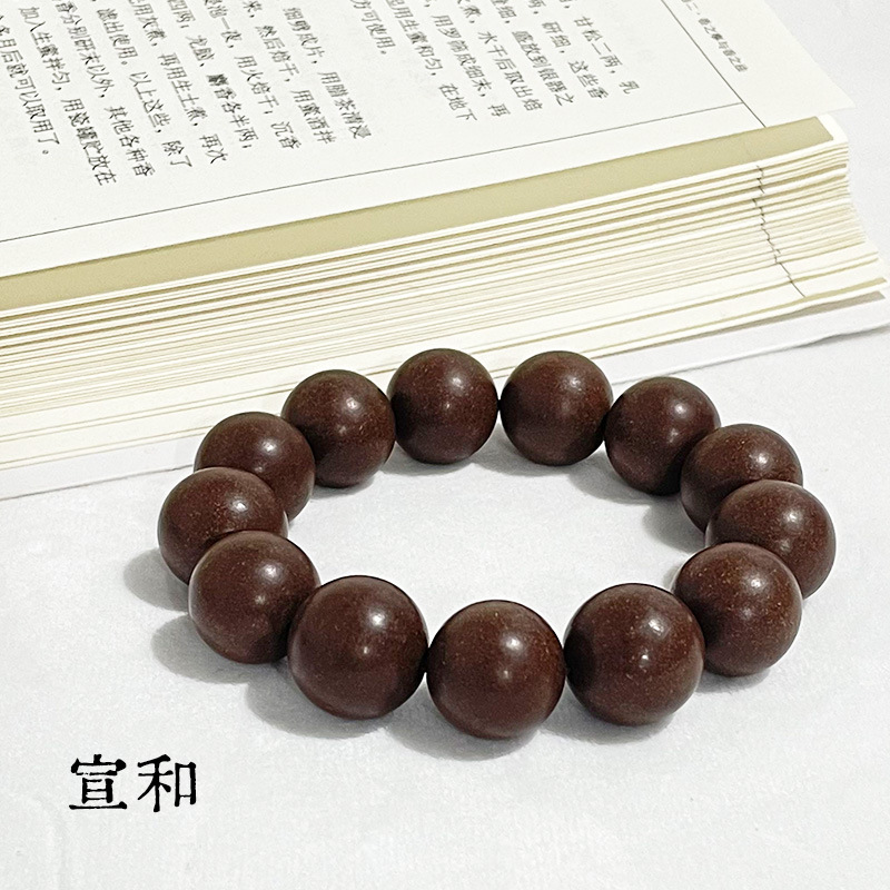 厂家批发合香珠手串天然药材古法提炼中药手串DIY佛珠男女款手链详情36