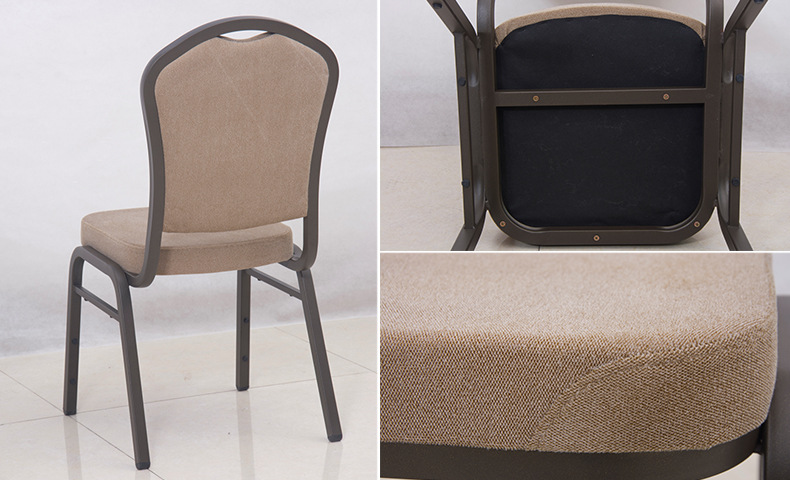 Star Factory direct sales, export quality wedding hotel banquet and conference chairs, iron pipe and aluminum alloy hotel chairs pic 2