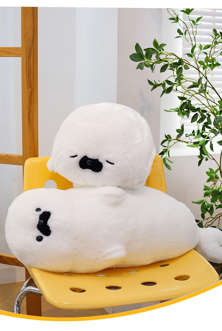 可爱软萌海豹毛绒玩具抱着睡海獭玩偶公仔情人节儿童创意礼物女生详情11