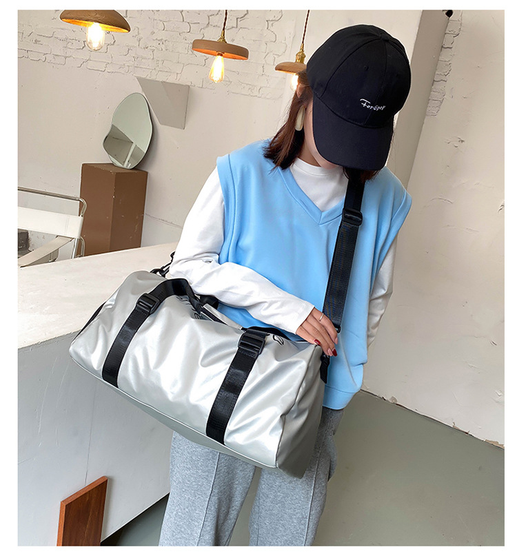 可套拉杆大容量手提旅行包通用干湿分离运动健身收纳包出差行李包详情25