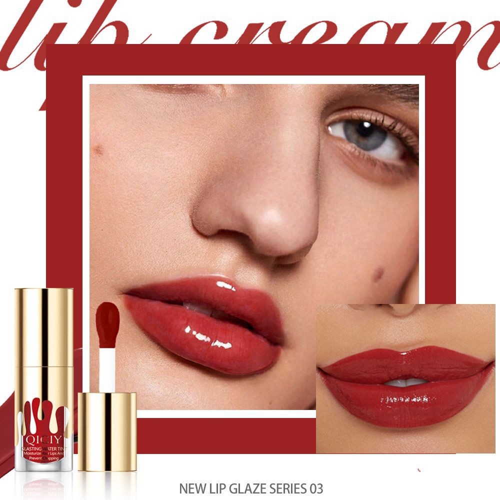 Cross-border exclusive QICIY 6-color lip gloss, with a hydrating and clear texture, light and non-sticky, fair and tender, elegant lip gloss wholesale pic 6