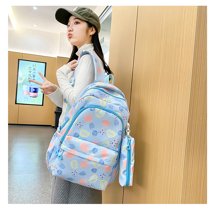 书包女学生简约大容量可爱高颜值背包ins日系高中生初中生双肩包详情22