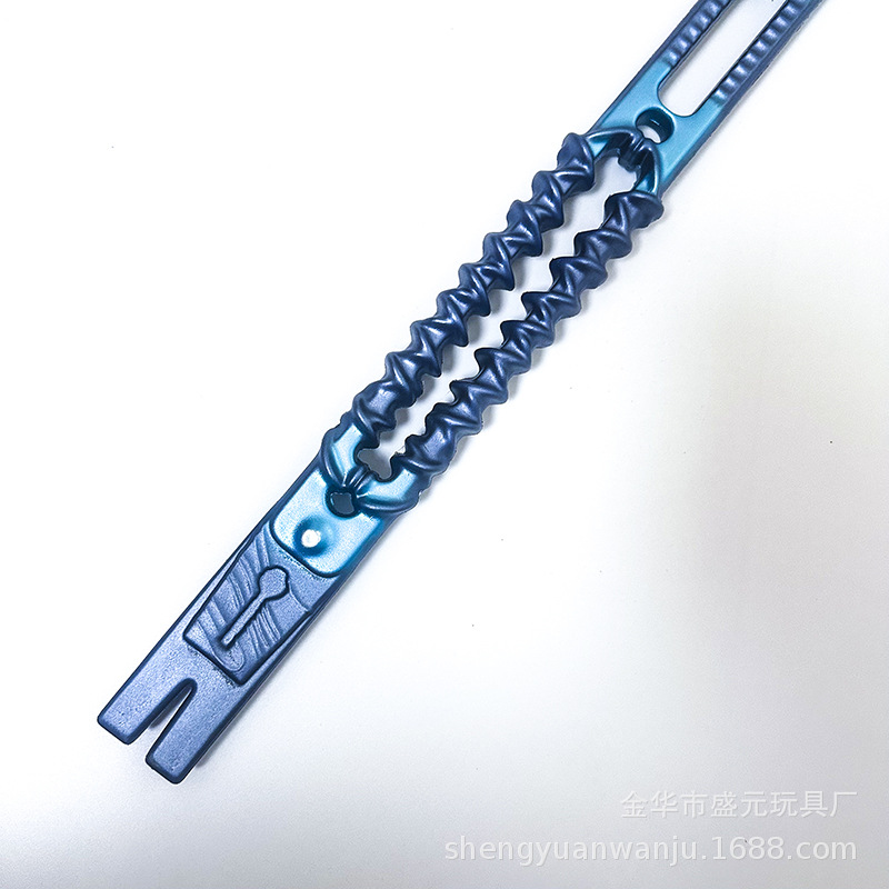 三角洲游戏周边黑神术战斧玩具模型未开刃游戏道具PU 软胶摆件工详情5