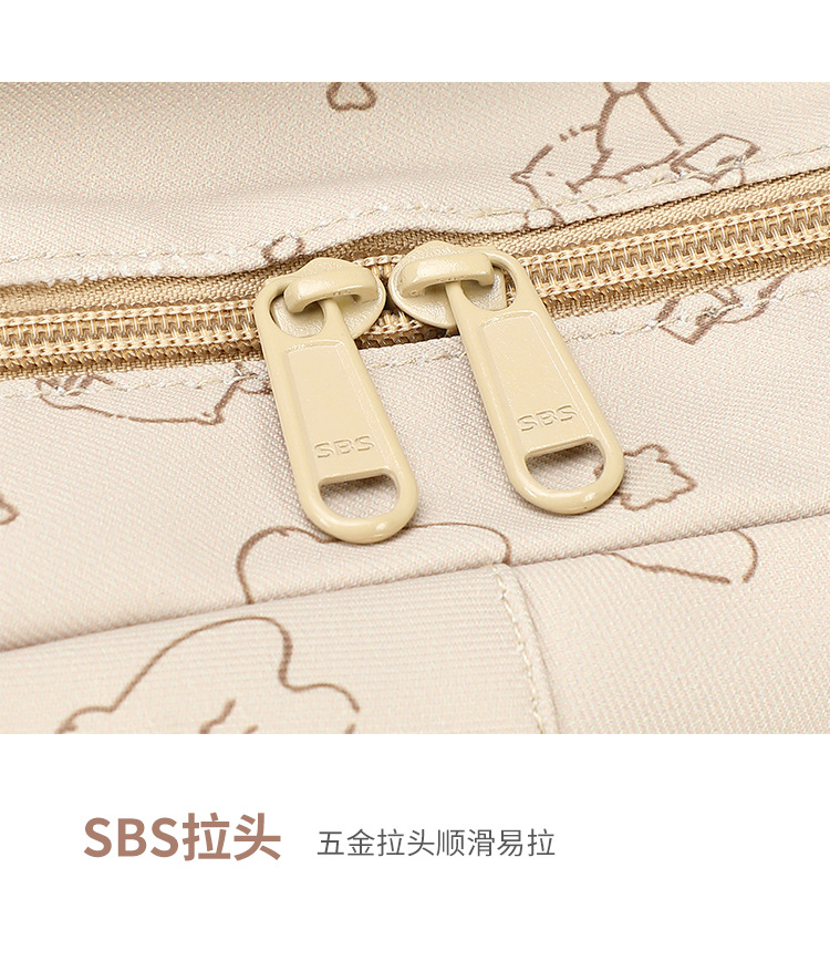 新款简约值耐脏轻便初中生书包大容量高颜值初高中大学生校园书包详情24