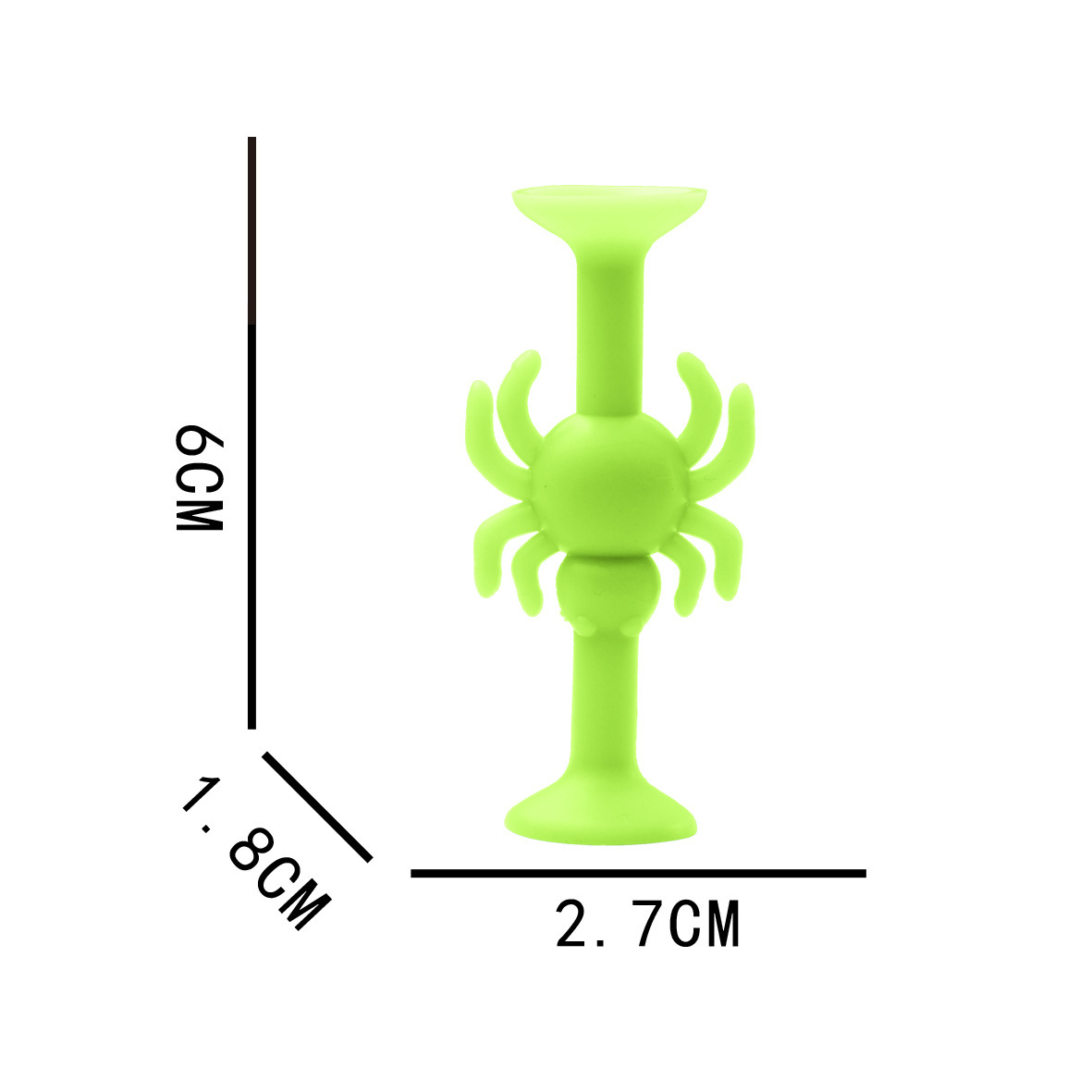 Cross-border best-selling Suction and Sticky Halloween series suction cup toys, accessories, building blocks, car window bath toys pic 3