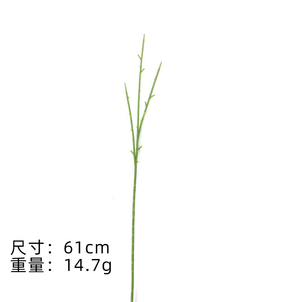 仿真花塑料玫瑰花枝配件假花干花制作花杆园艺装饰材料办公文化用品详情10