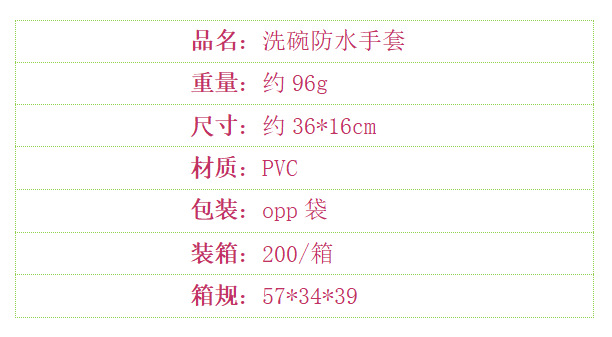 厨房洗衣服橡胶皮手套干活家务冬季耐用加绒洗碗手套洗完加长刷碗详情1