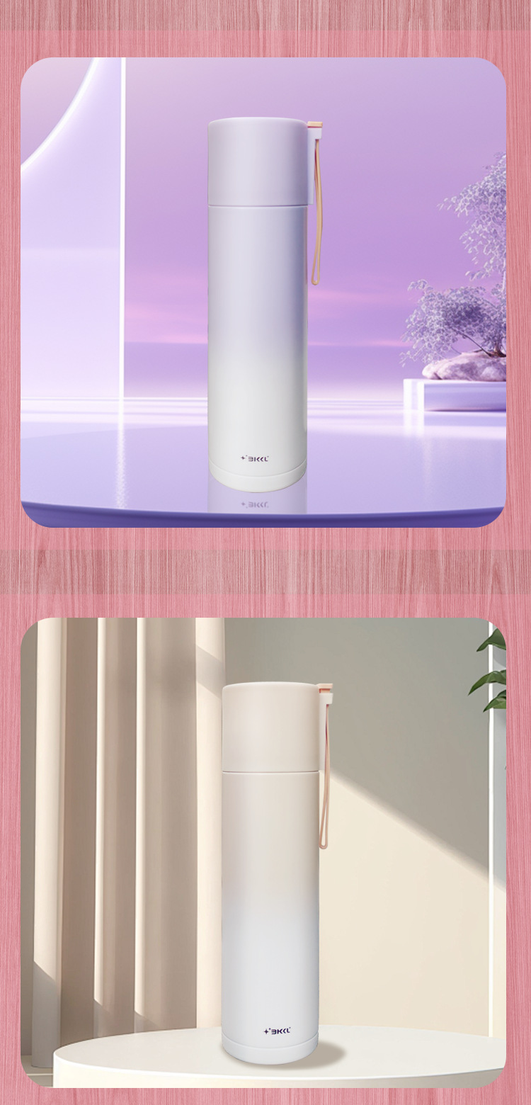 跨境爆款304不锈钢保温杯高颜值渐变大容量水杯带提绳便携式茶杯详情14