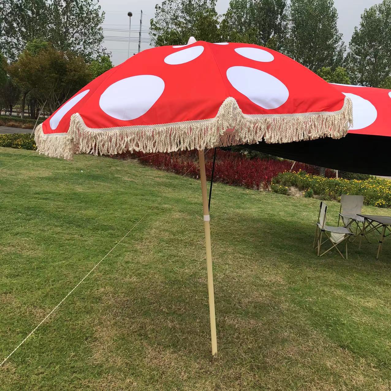 Outdoor mushroom house, hexagonal tent, canopy, sun umbrella, camping, portable folding quick-opening rainproof automatic tent pic 19