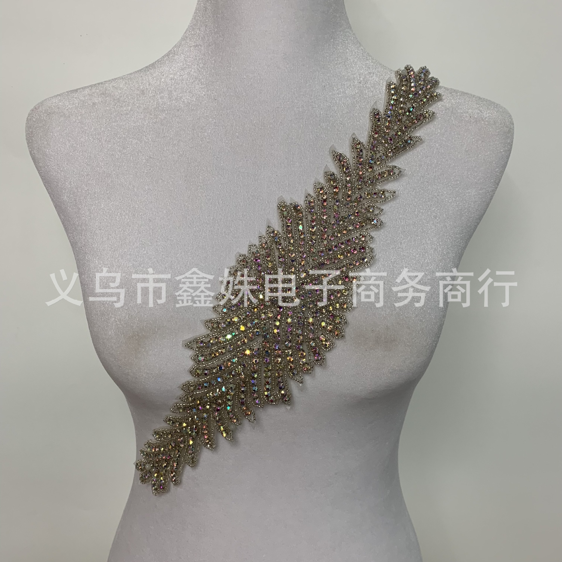 AB水钻热熔胶烫钻水钻贴花DIY 婚纱礼服配饰详情1