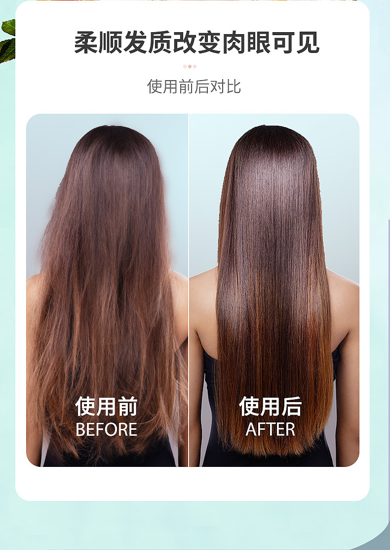 Portable wireless hair straightening comb, dual-purpose travel charging hair straightening device, mini hair styling comb, internal curling comb pic 5