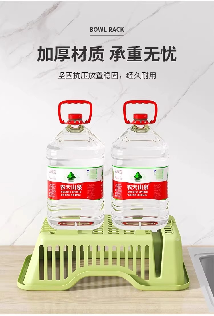 沥水碗盘架厨房碗碟沥水架水槽餐具置物架家用台面碗筷滤水收纳盒详情6