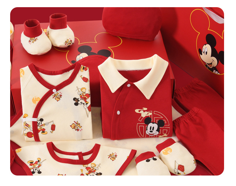Newborn clothing gift box, baby pure cotton set, a comprehensive collection of products for newborn babies, and gifts for a full moon meeting pic 16