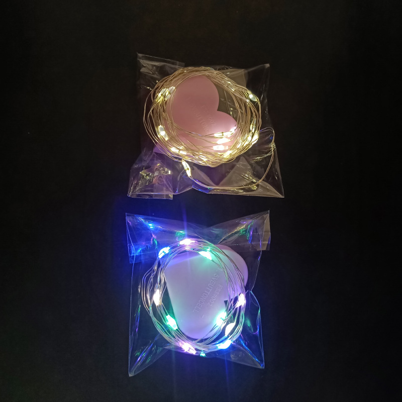 一米led灯串跨境灯带鲜花装饰星星灯条花束小彩灯串发光灯线批发详情10