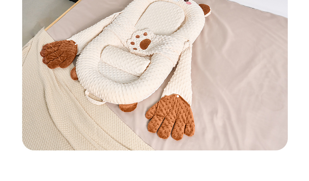 婴儿床中床新生儿防惊跳落地神器宝宝防吐奶安抚防压斜坡睡窝婴儿睡眠辅助用品详情27